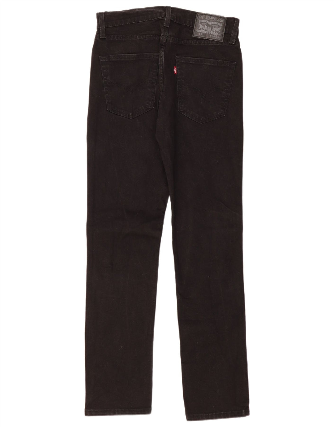 Levi's Masculino 511 Slim Jeans W30 L32 Algodão Preto