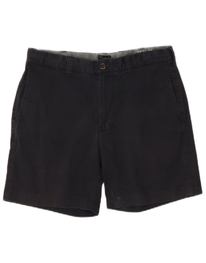 Shorts Chino Masculino J. Crew W32 Algodão Azul Marinho Médio