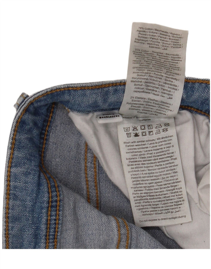 Jeans slim feminino Jack & Jones W32 L32 algodão azul