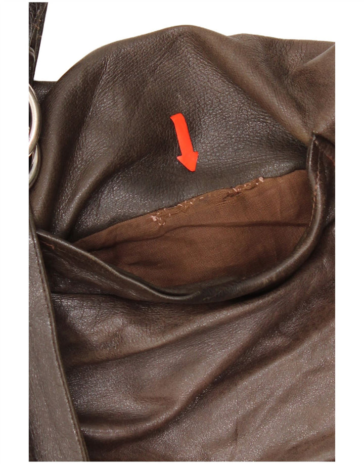 Jaqueta de couro masculina vintage UK 42 XL couro marrom