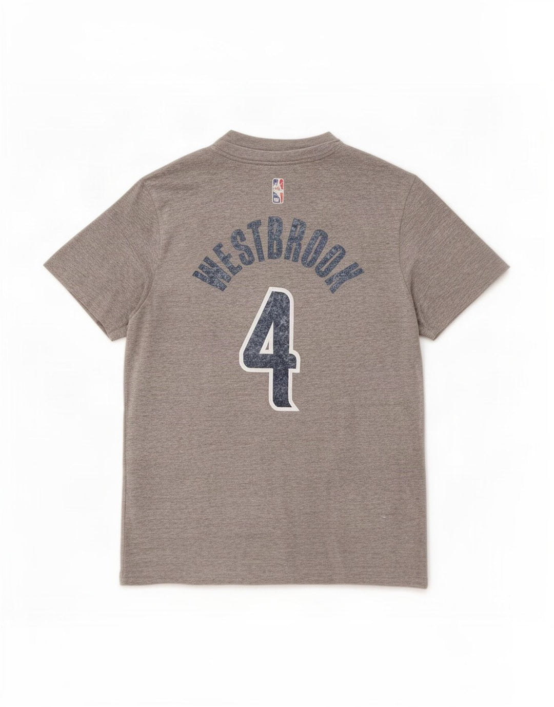 Camiseta Nike Masculina Washington Wizards Graphic Top Cinza Médio