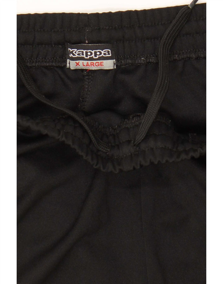 Calça de treino masculina Kappa Graphic XL poliéster preto