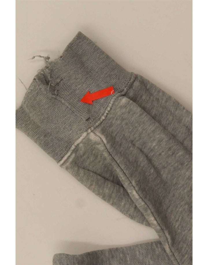 Moletom masculino Nike Jumper cinza médio algodão manchado