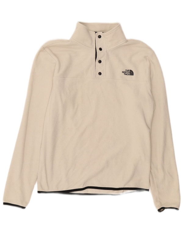 Suéter masculino de lã com gola redonda The North Face, pequeno poliéster branco