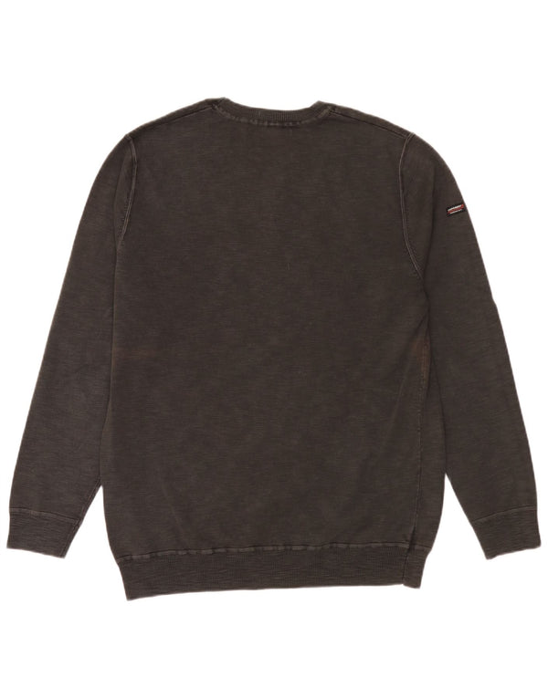 Suéter masculino Superdry 2XL algodão cinza