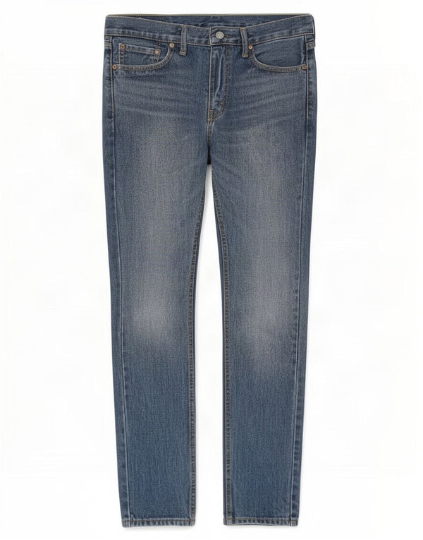 Levi's Masculino 510 Skinny Jeans W31 L32 Azul Algodão