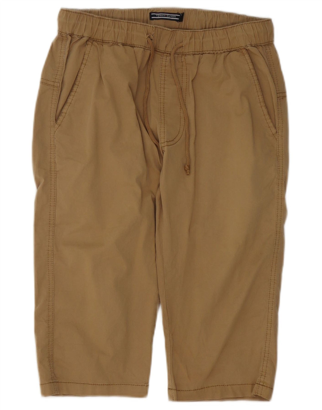 Bermuda masculina Tommy Hilfiger W30 algodão marrom médio