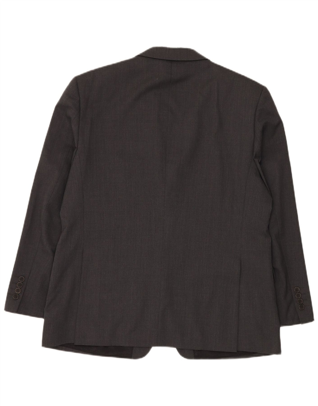 Terno masculino Ted Baker Stretch 2 botões 2 peças Reino Unido 42 XL W36 L30 lã cinza