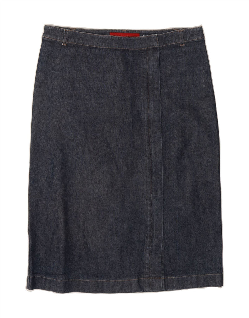 FCUK Womens Denim Skirt UK 12 Medium W26  Blue Cotton Vintage Fcuk and Second-Hand Fcuk from Messina Hembry 