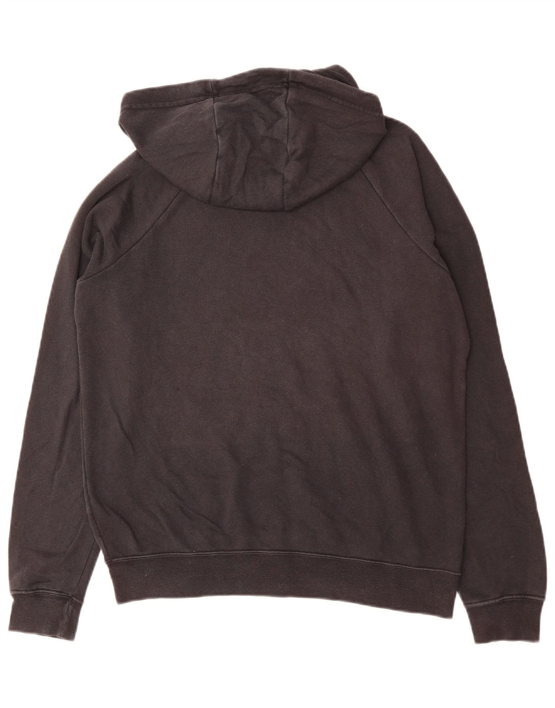 NIKE Mens Hoodie Jumper Médio Algodão Preto
