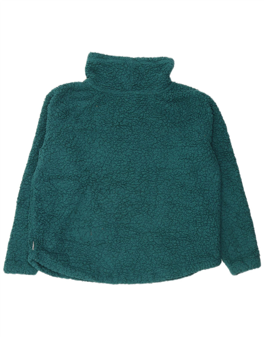 EDDIE BAUER Suéter de lã superdimensionado feminino Reino Unido 16 grande poliéster verde