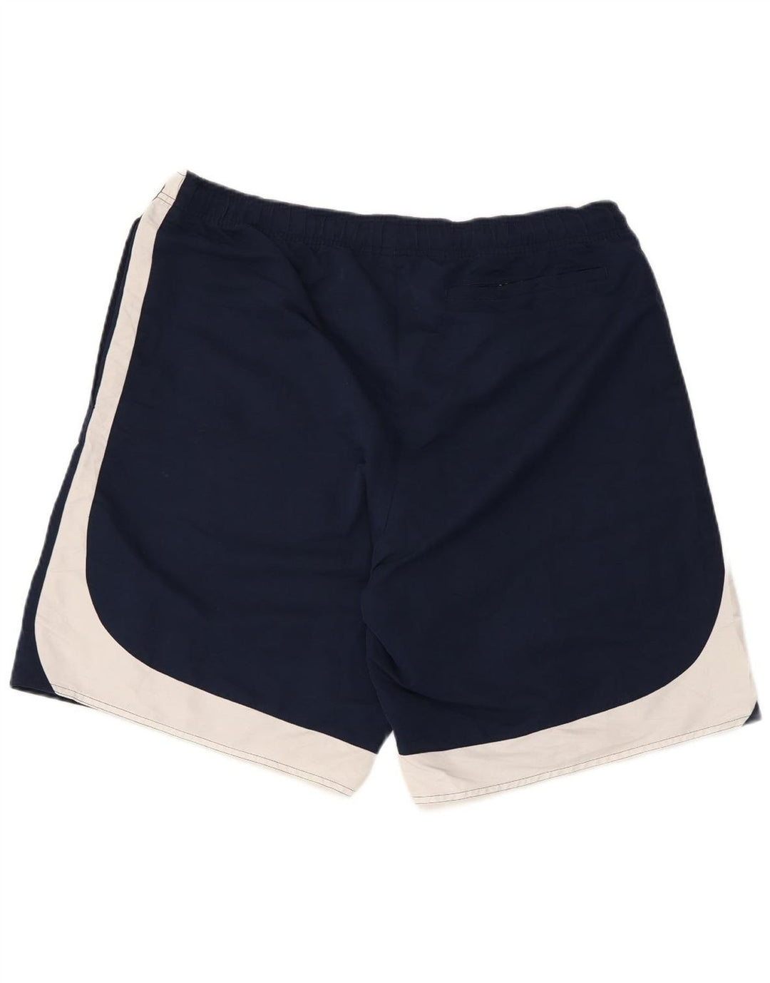 Shorts esportivos masculinos Nike XL azul marinho colorblock poliéster