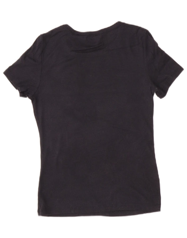 Camiseta feminina Levi's Top UK 12 médio algodão preto