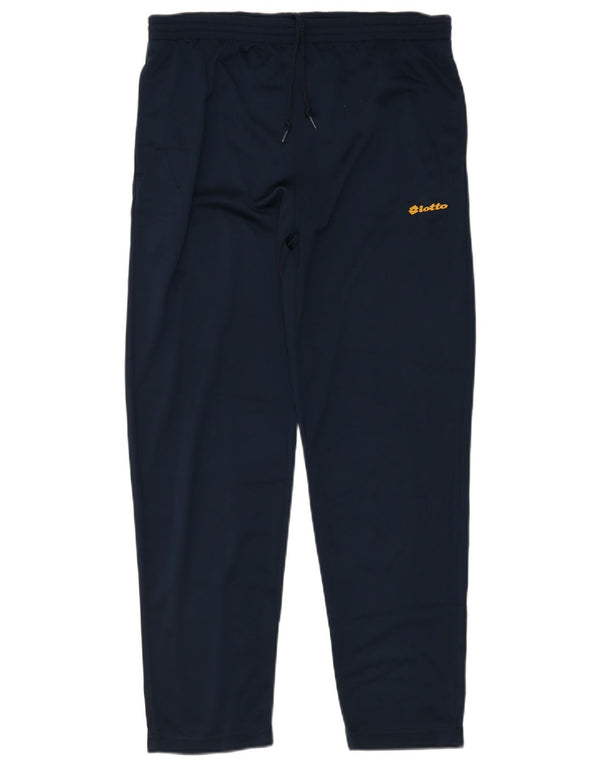 Calça de treino masculina Lotto 3XL poliéster azul marinho