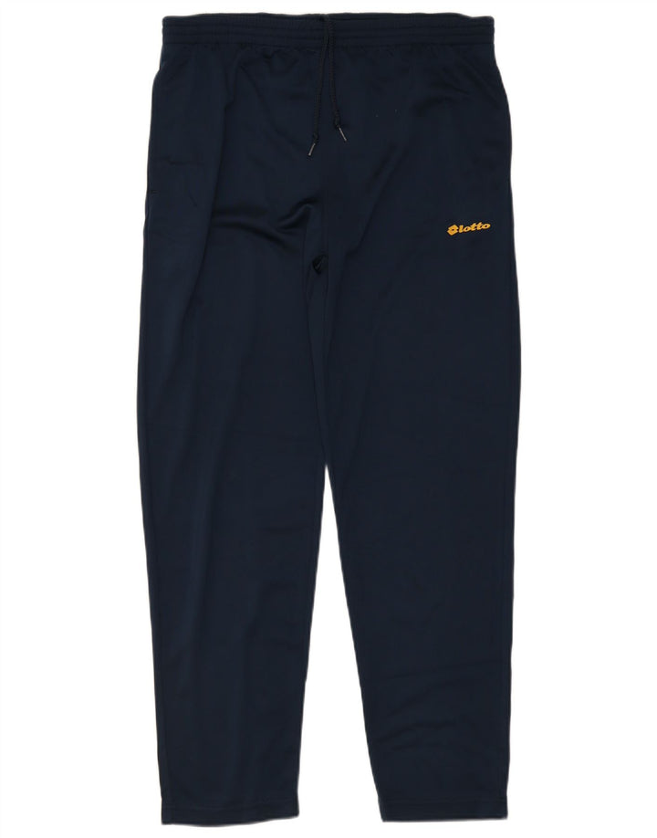 Calça de treino masculina Lotto 3XL poliéster azul marinho