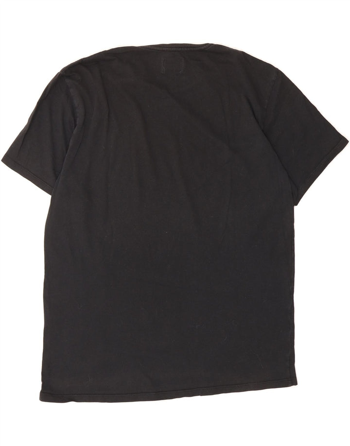 LEVI'S Mens T-Shirt Top Large Black Cotton Vintage Levi's and Second-Hand Levi's from Messina Hembry 