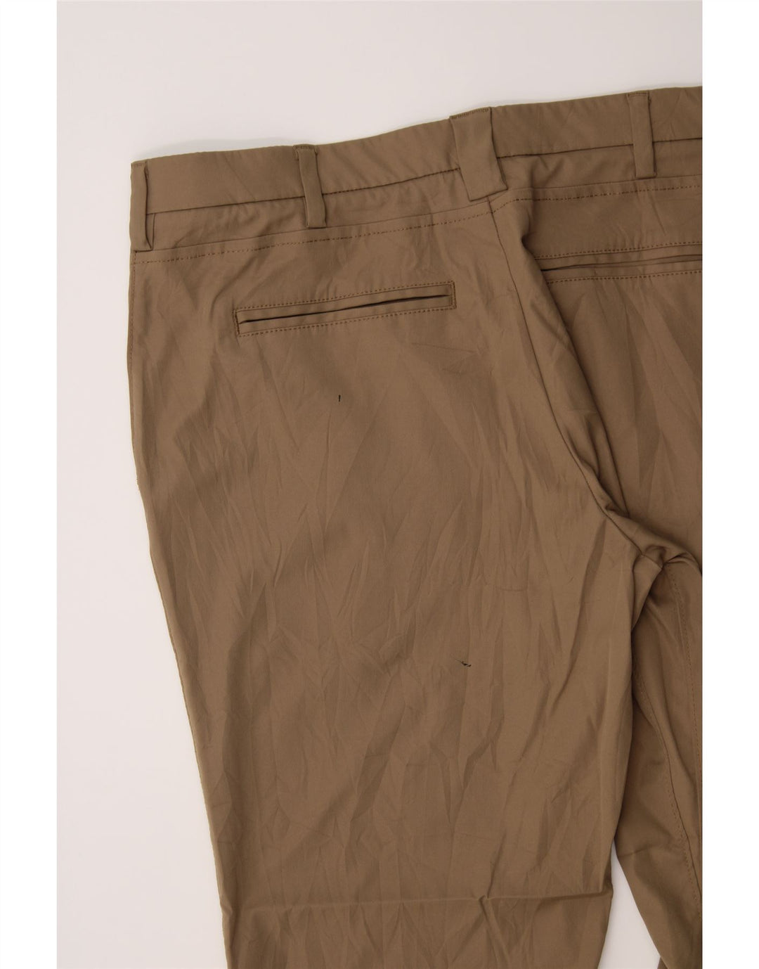 LEE Mens Straight Chino Trousers W38 L29 Beige Polyester Vintage Lee and Second-Hand Lee from Messina Hembry 