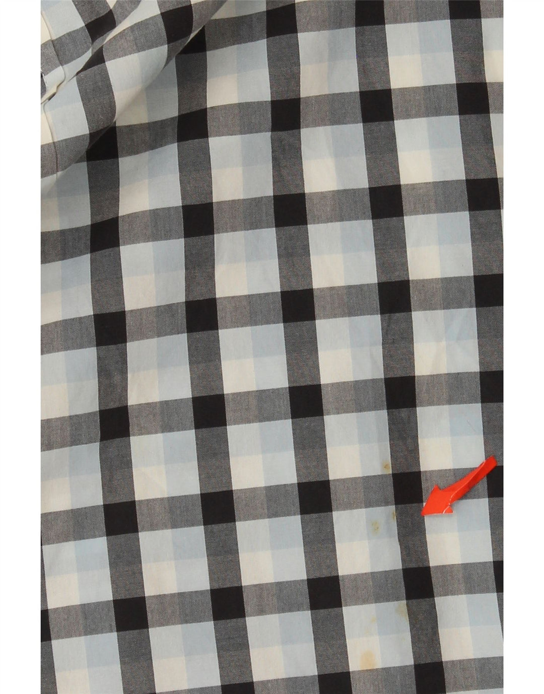 Camisa masculina Timberland Regular Fit grande algodão xadrez azul