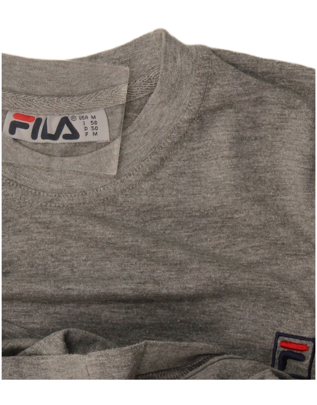 Camiseta masculina Fila Top cinza médio
