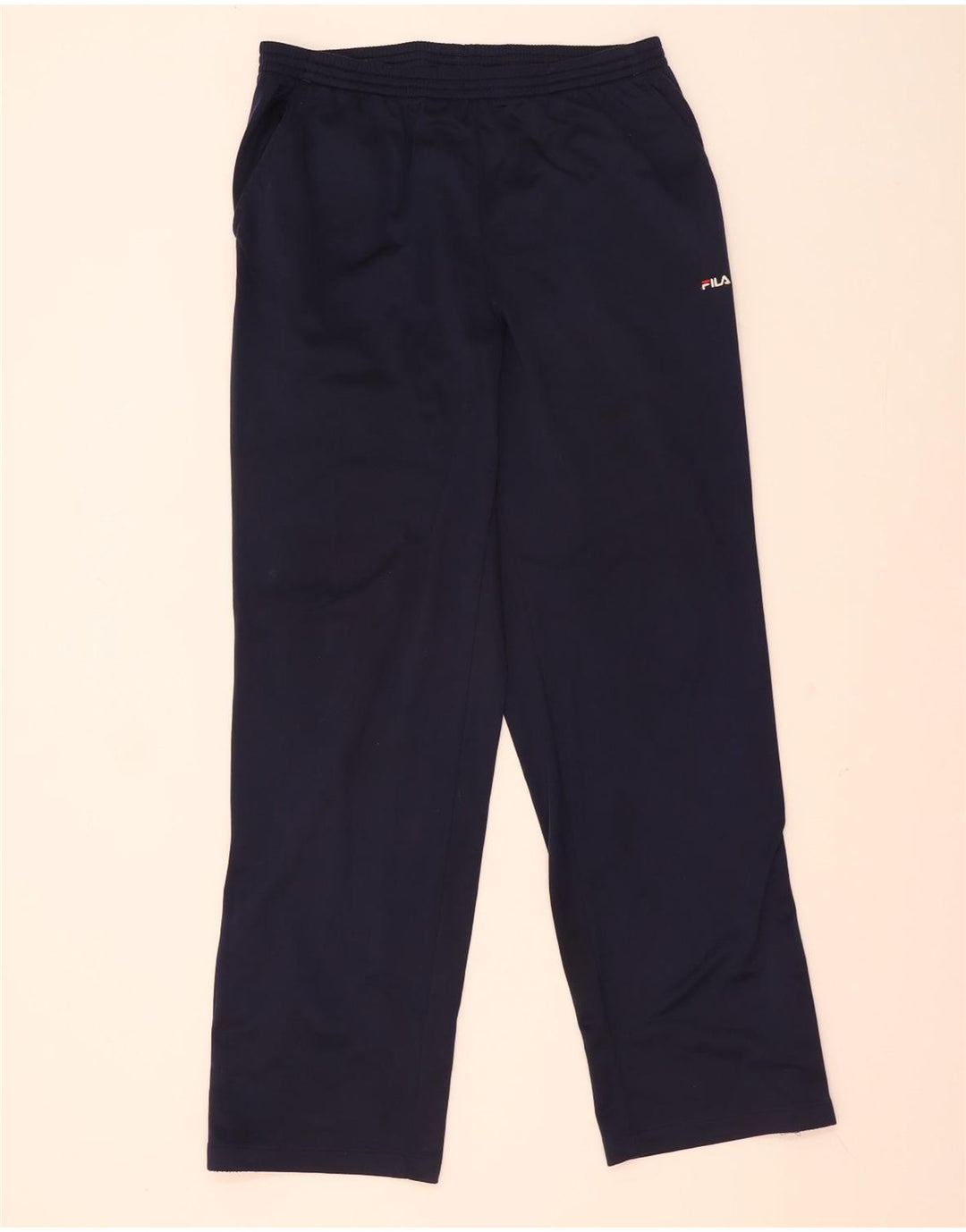Calça de treino masculina Fila médio azul marinho poliéster