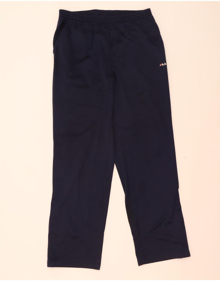 Calça de treino masculina Fila médio azul marinho poliéster