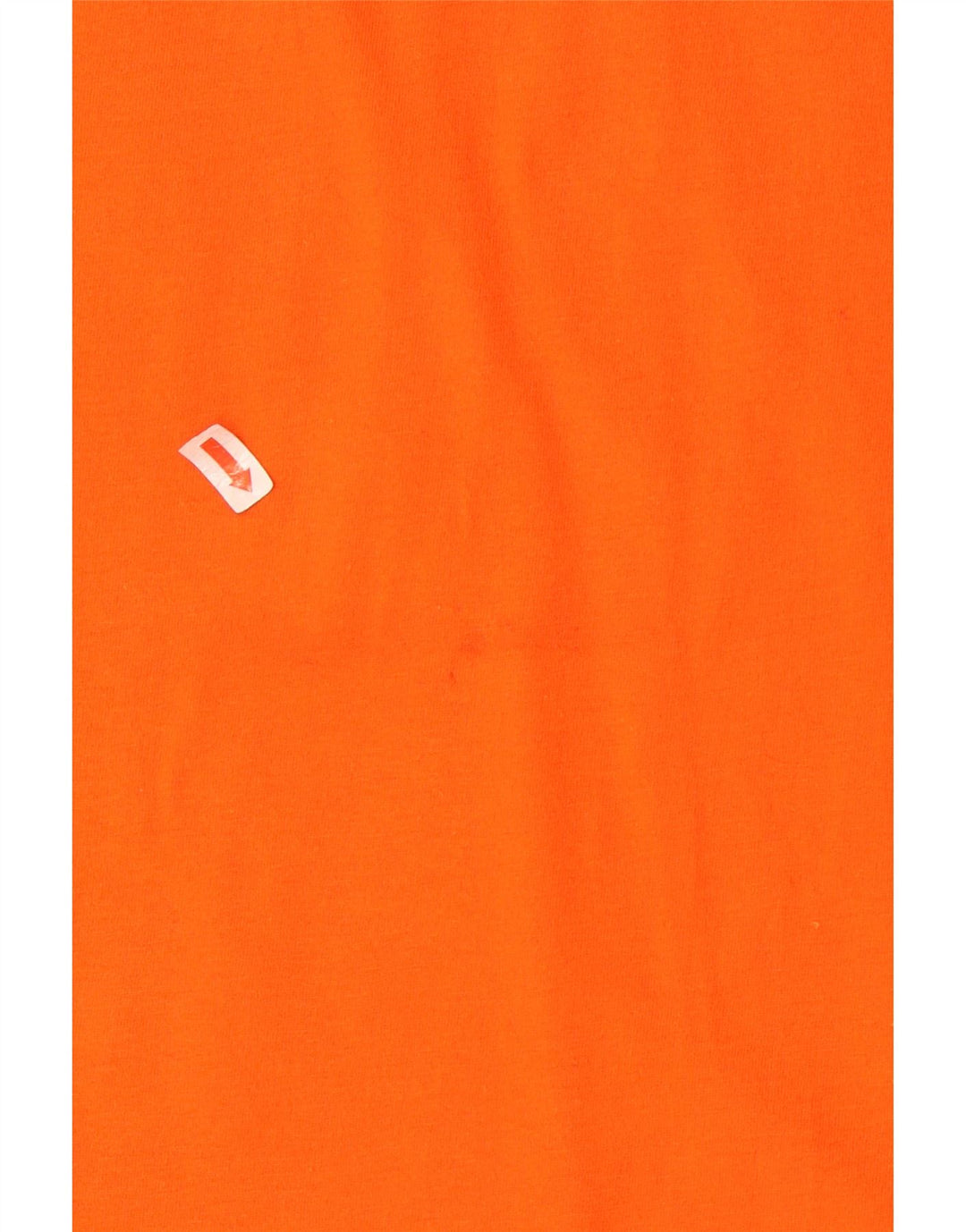 Top gráfico masculino NIKE Athletic Cut manga comprida laranja médio