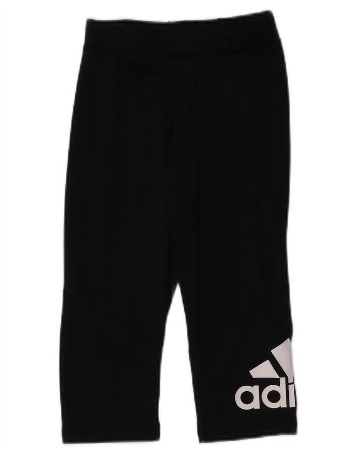 Leggings ADIDAS Aeroready Graphic para menina 9-10 anos preto poliéster