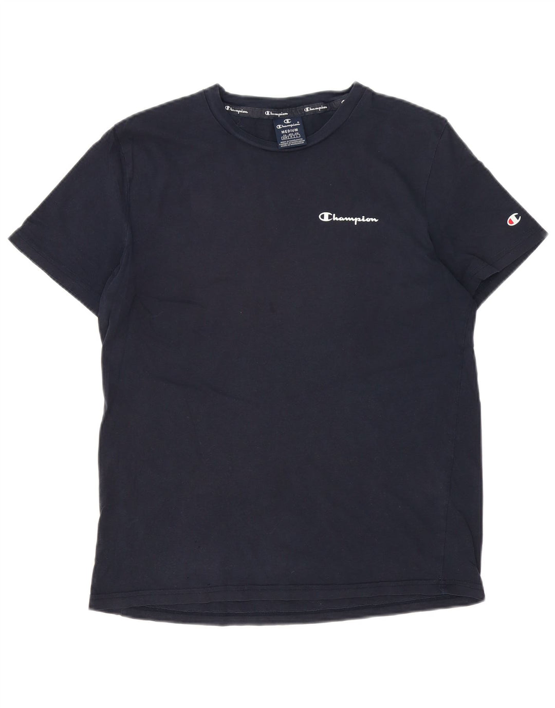 Camiseta masculina Champion Top Médio Azul Marinho