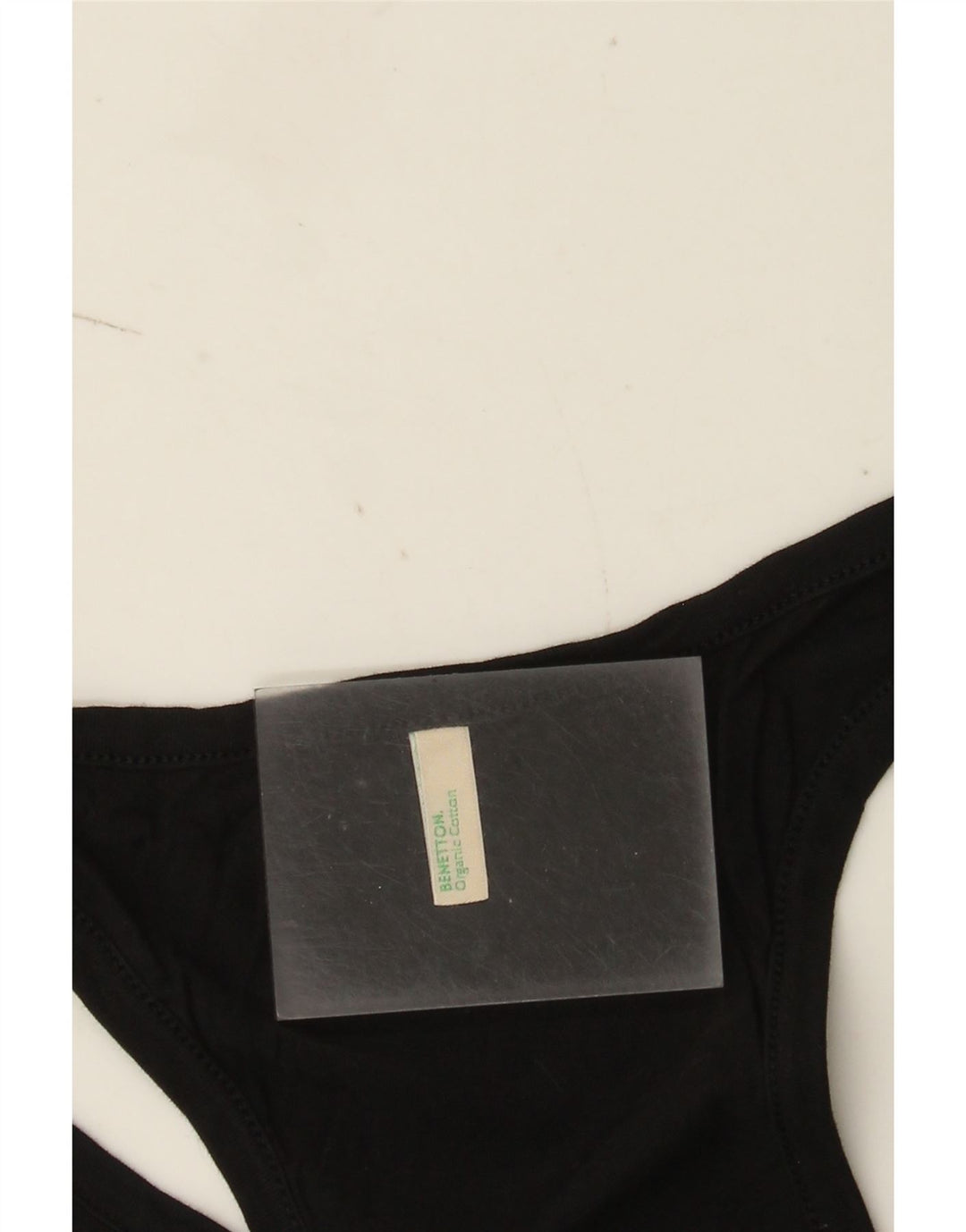 Colete feminino Benetton UK 12 médio preto