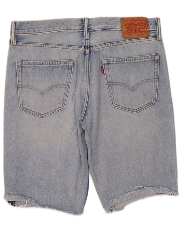 Shorts jeans masculino 511 gráfico Levi's W33 azul médio algodão