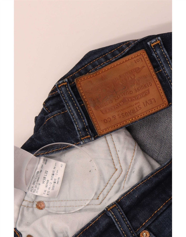 Calça Jeans Levis 511 Slim Masculina W38 L32 Azul Algodão