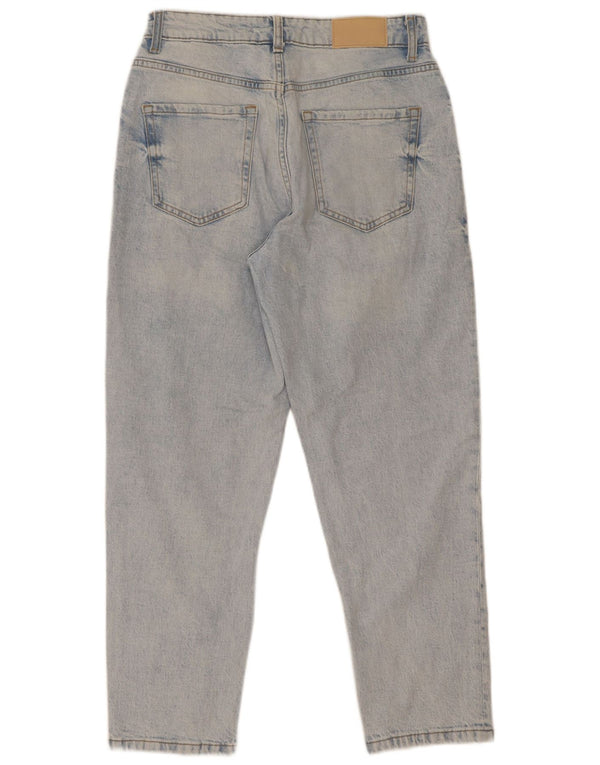 Zara Jeans feminino de cintura alta EU 38 pequeno W28 L27 algodão azul