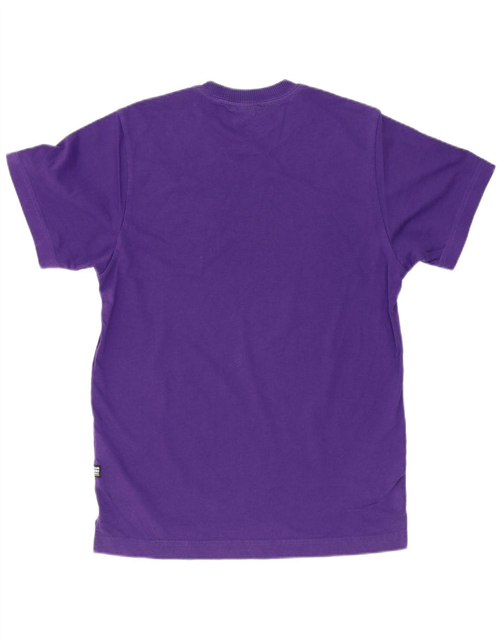 Camiseta gráfica masculina G-STAR XS algodão roxo