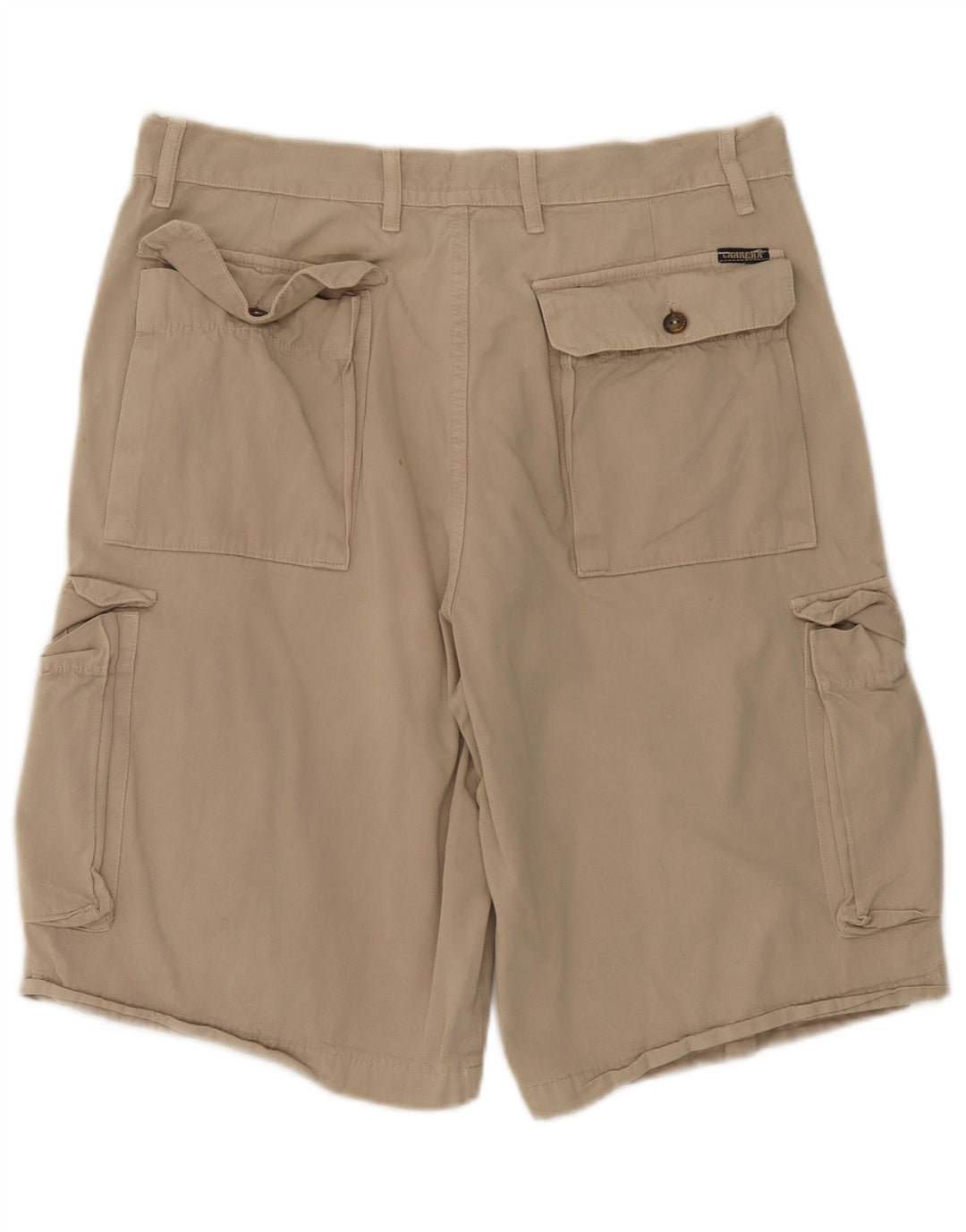 Carrera Mens Cargo Shorts IT 50 Grande W34 Algodão Bege
