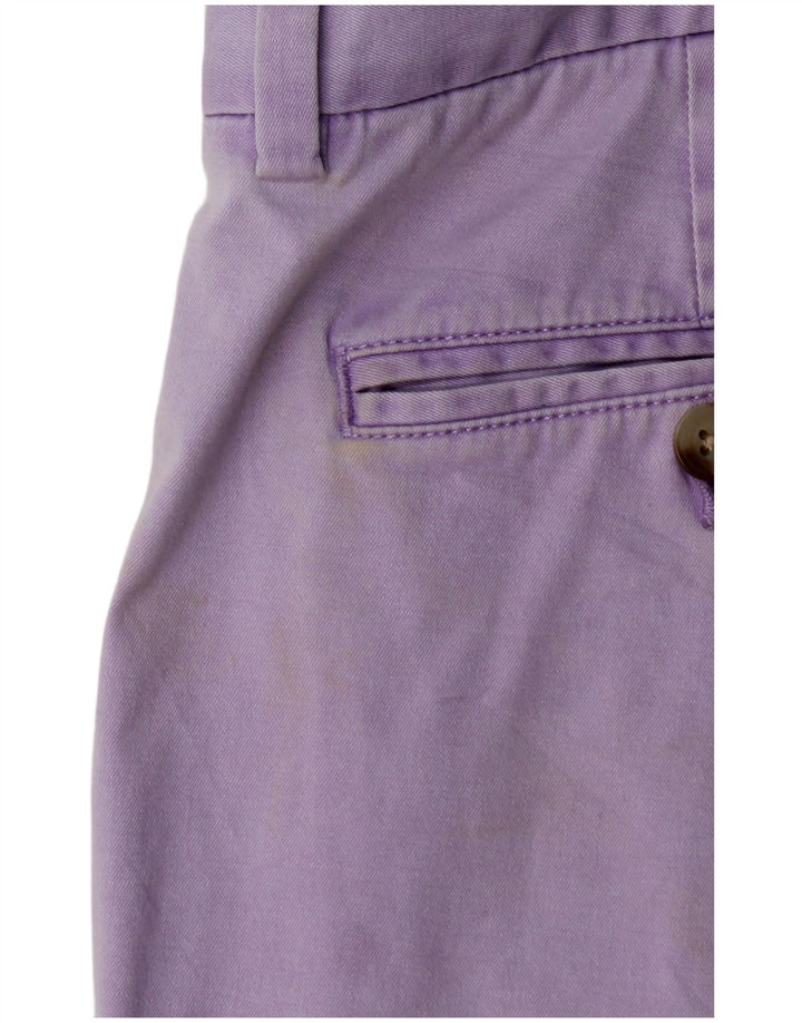 VINEYARD VINES Mens Chino Shorts W38 XL Algodão Roxo