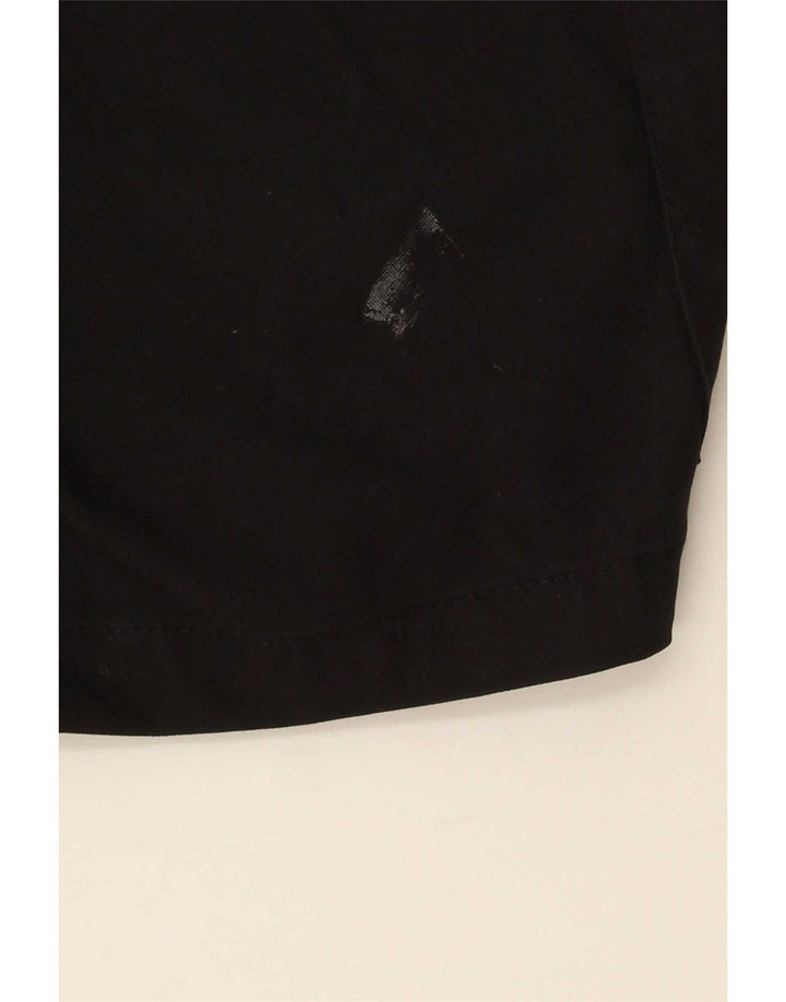 Zara Mens Cargo Shorts EU 42 Grande W32 Preto