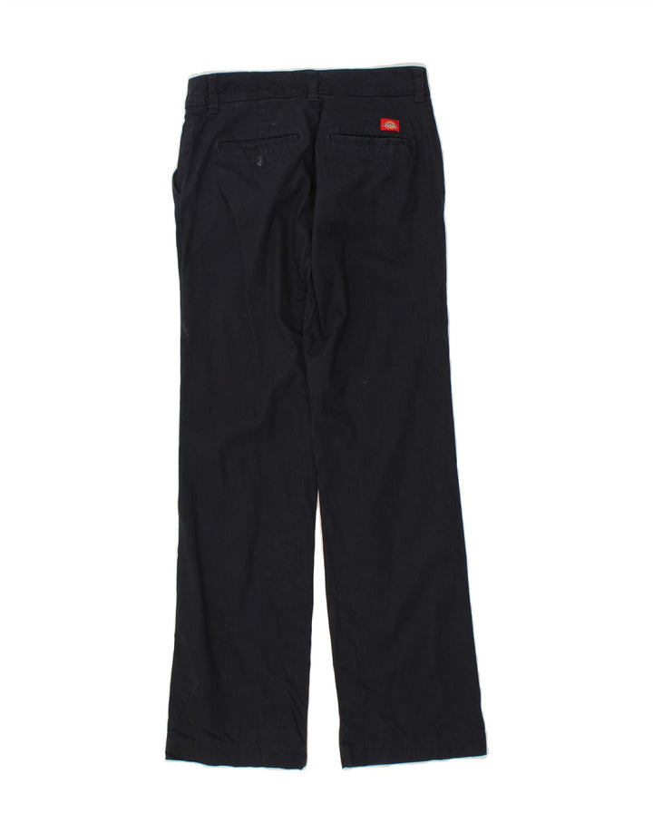 DICKIES Womens Relaxed Fit Straight Chino Trousers W32 L31  Navy Blue Vintage Dickies and Second-Hand Dickies from Messina Hembry 