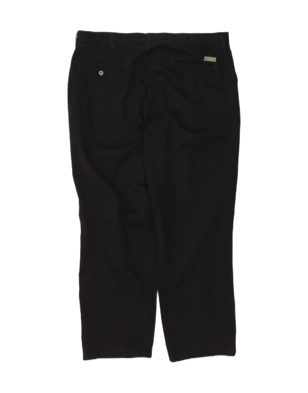 Calça chino reta masculina LEE W40 L29 algodão preto