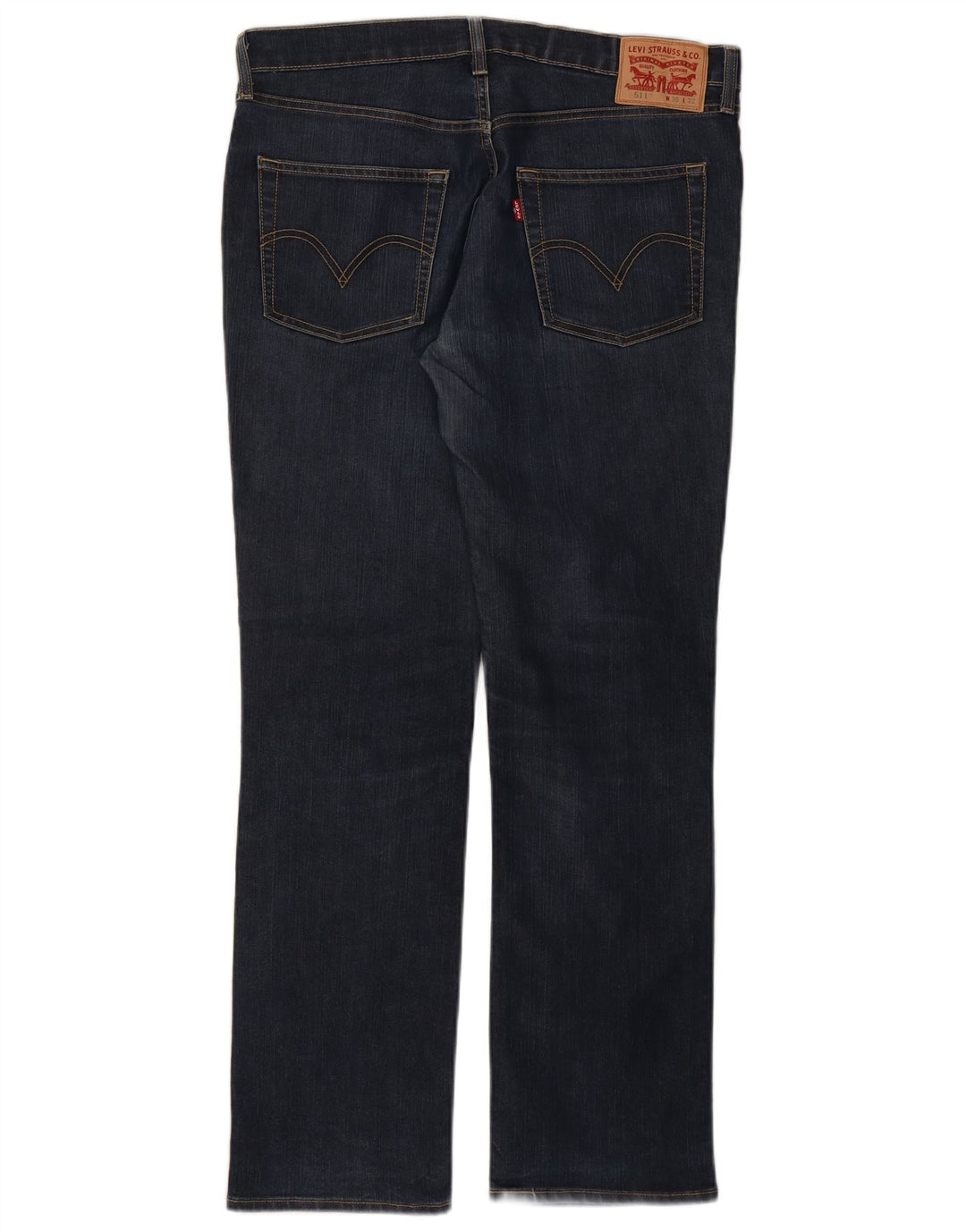 Calça jeans feminina Levi's 511 Slim W36 L32 azul marinho