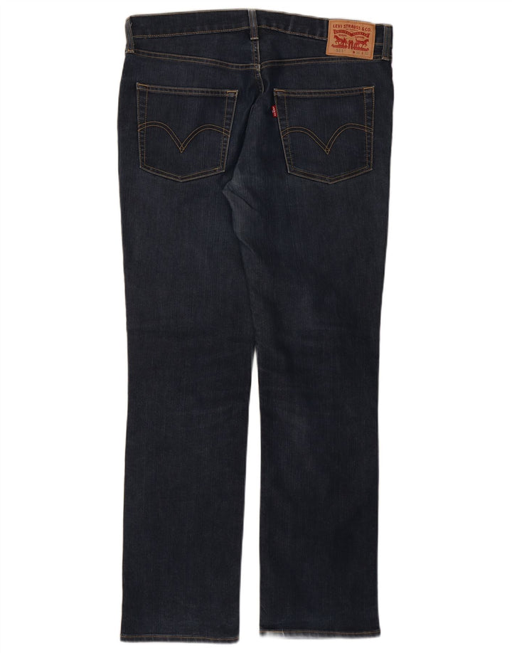 Calça jeans feminina Levi's 511 Slim W36 L32 azul marinho