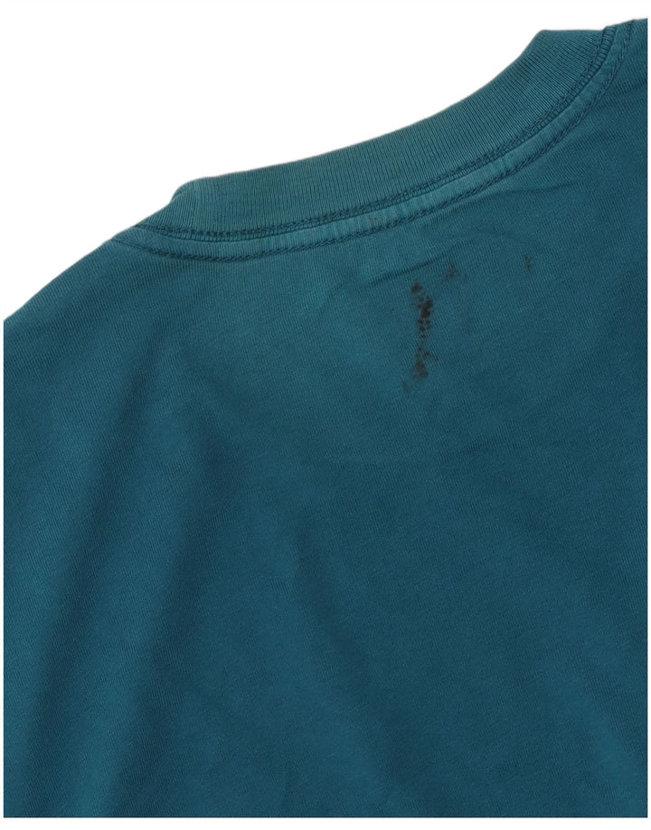 Camiseta VANS Masculina Classic Fit Graphic Top Pequeno Algodão Azul