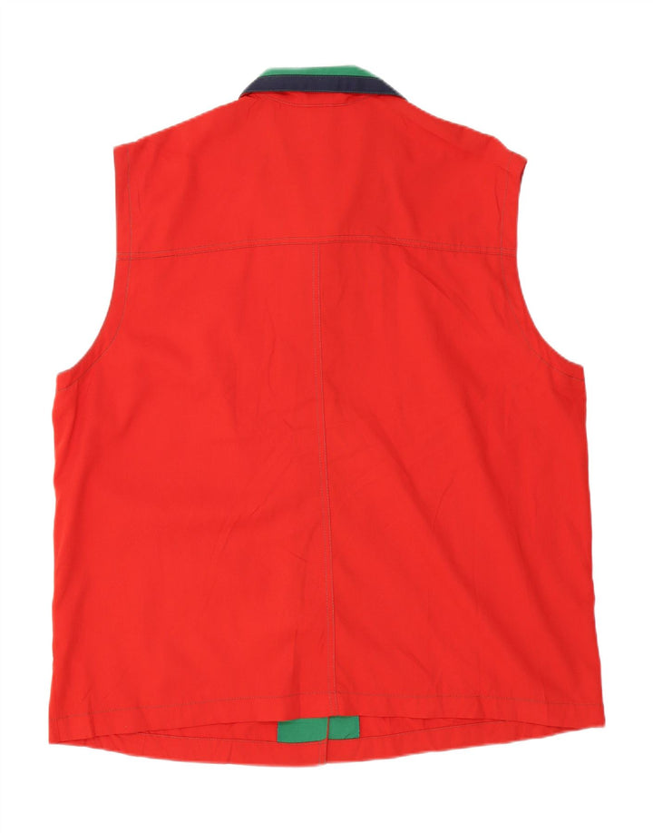 Colete feminino RIGANY EU 50 2XL poliéster vermelho