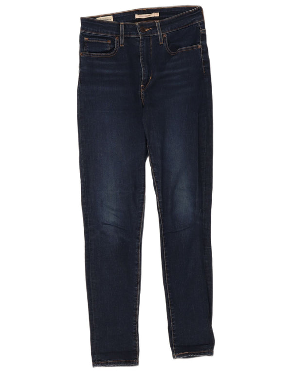 Calça jeans feminina Levi's 721 High Rise Skinny W27 L28 azul marinho algodão