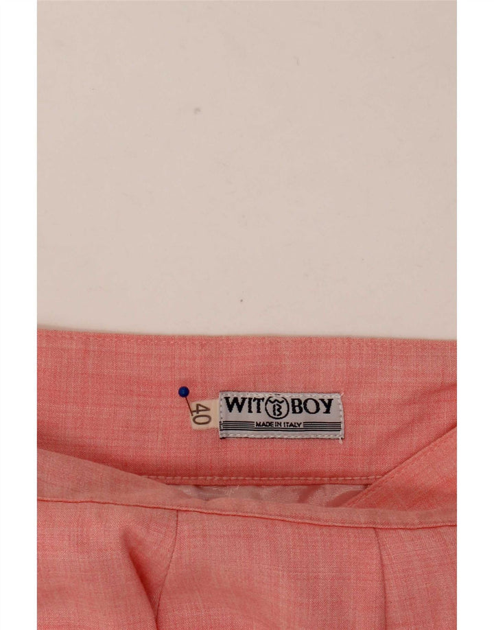 Saia reta feminina Wit Boy IT 40 pequena W24 rosa