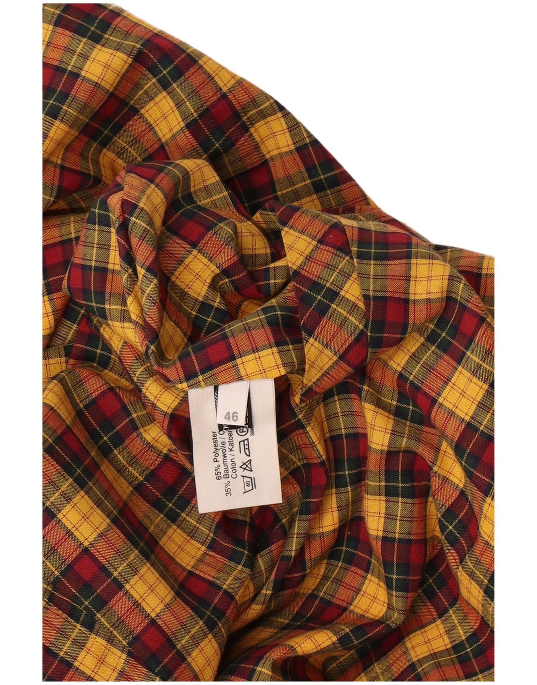 Sobretudo reversível feminino NINO IT 46 grande poliéster amarelo