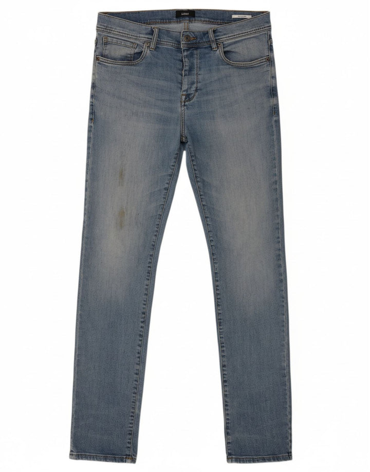 JULES Jeans feminino Tom Slim IT 42 médio W30 L32 algodão azul