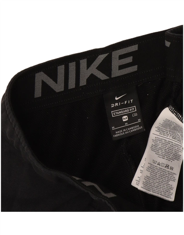 Nike Mens Dri Fit Standard Fit Calças de treino Joggers cinza médio