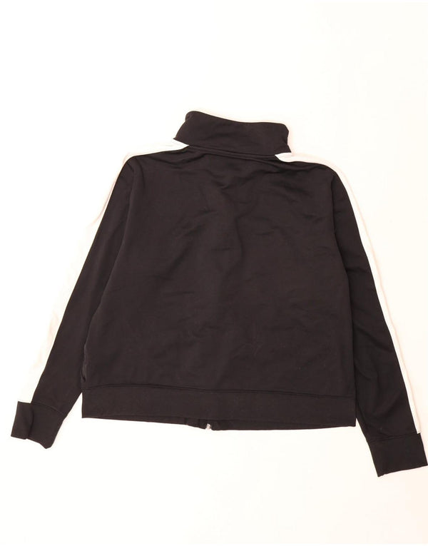 Under Armour Womens Tracksuit Top Jacket UK 20 2XL Preto Colorblock
