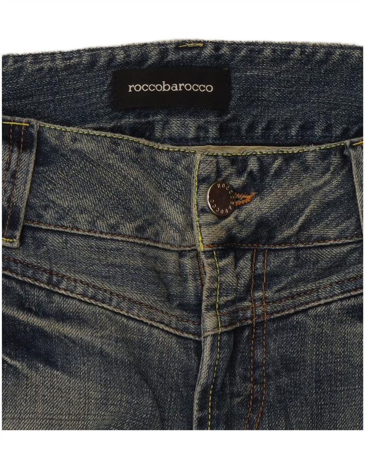 ROCCOBAROCCO Jeans Slim Feminino W34 L27 Azul