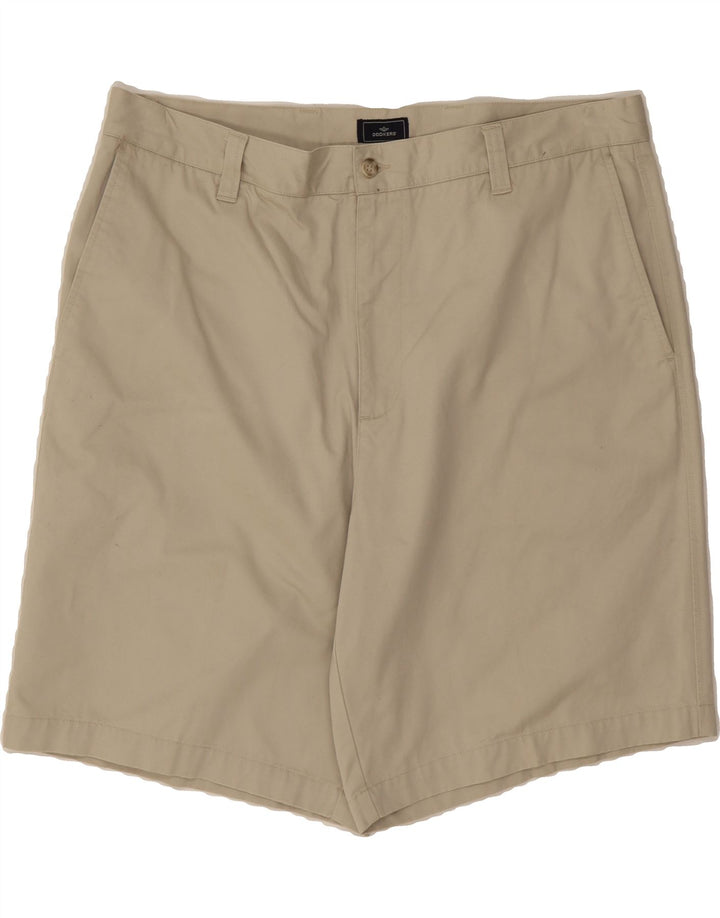 DOCKERS Mens Chino Shorts W38 XL Beige Cotton Vintage Dockers and Second-Hand Dockers from Messina Hembry 